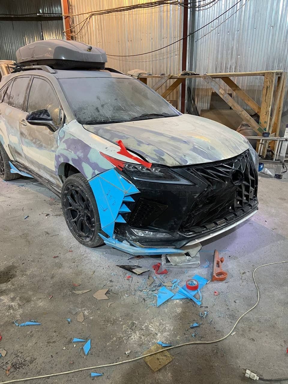 Lexus RX: в работе